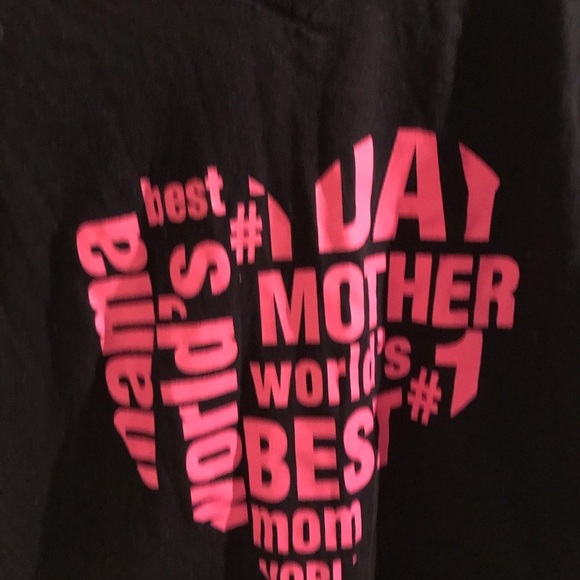 5/15$ Grafic black t-shirt - Picture 2 of 3